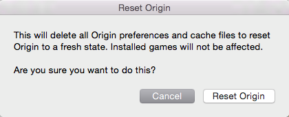why won't origin work on my mac